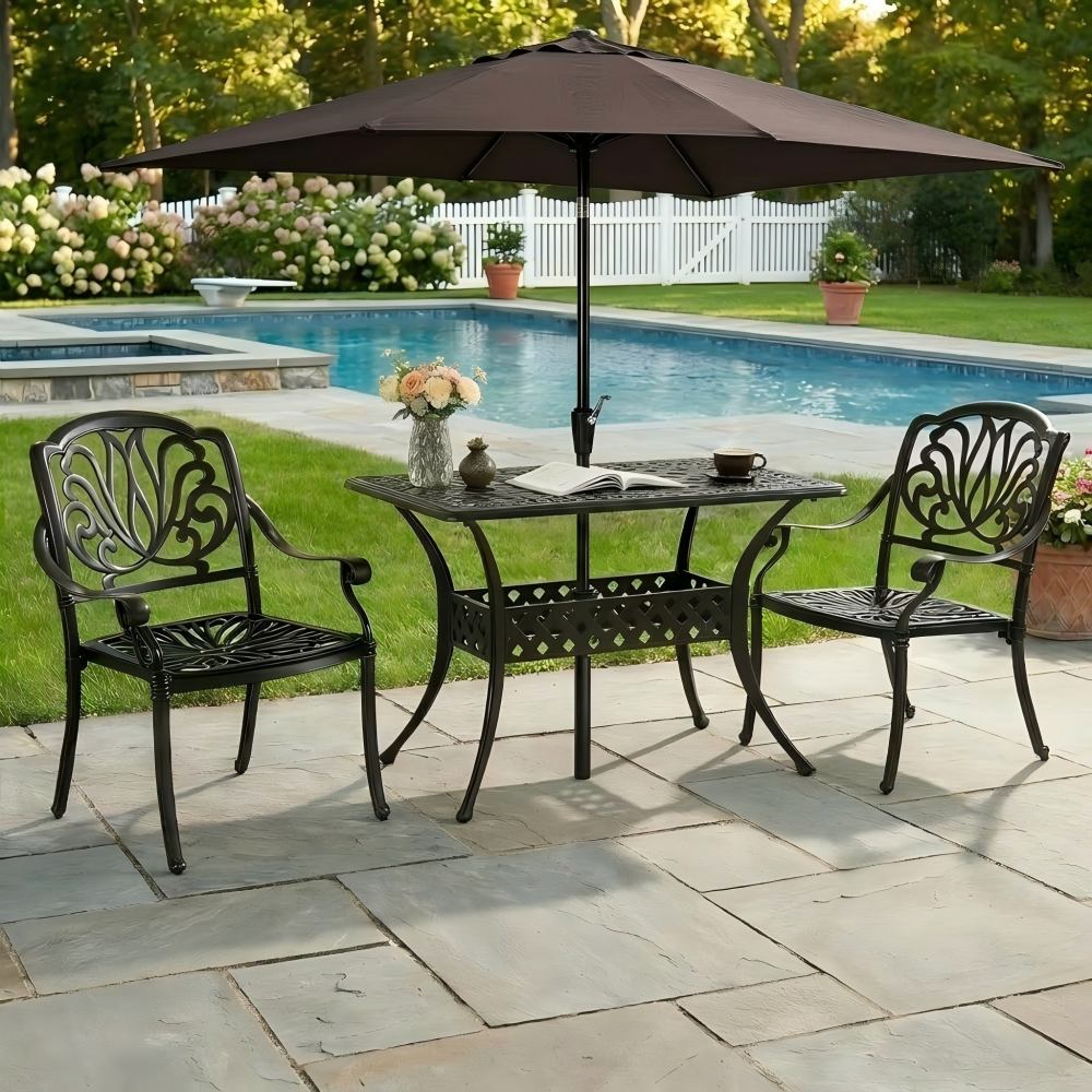 aluminum outdoor tables and chairs