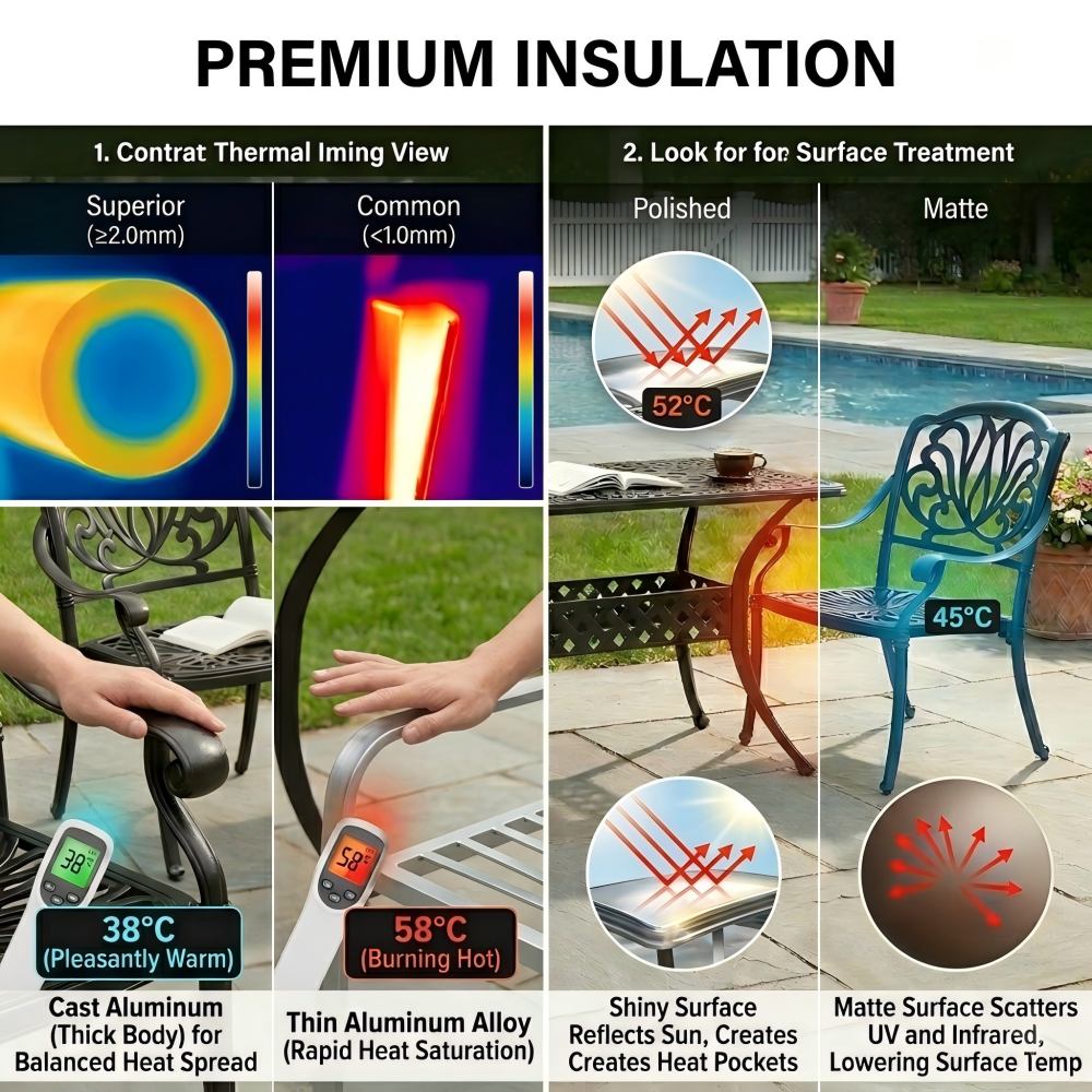 aluminum outdoor tables and chairs